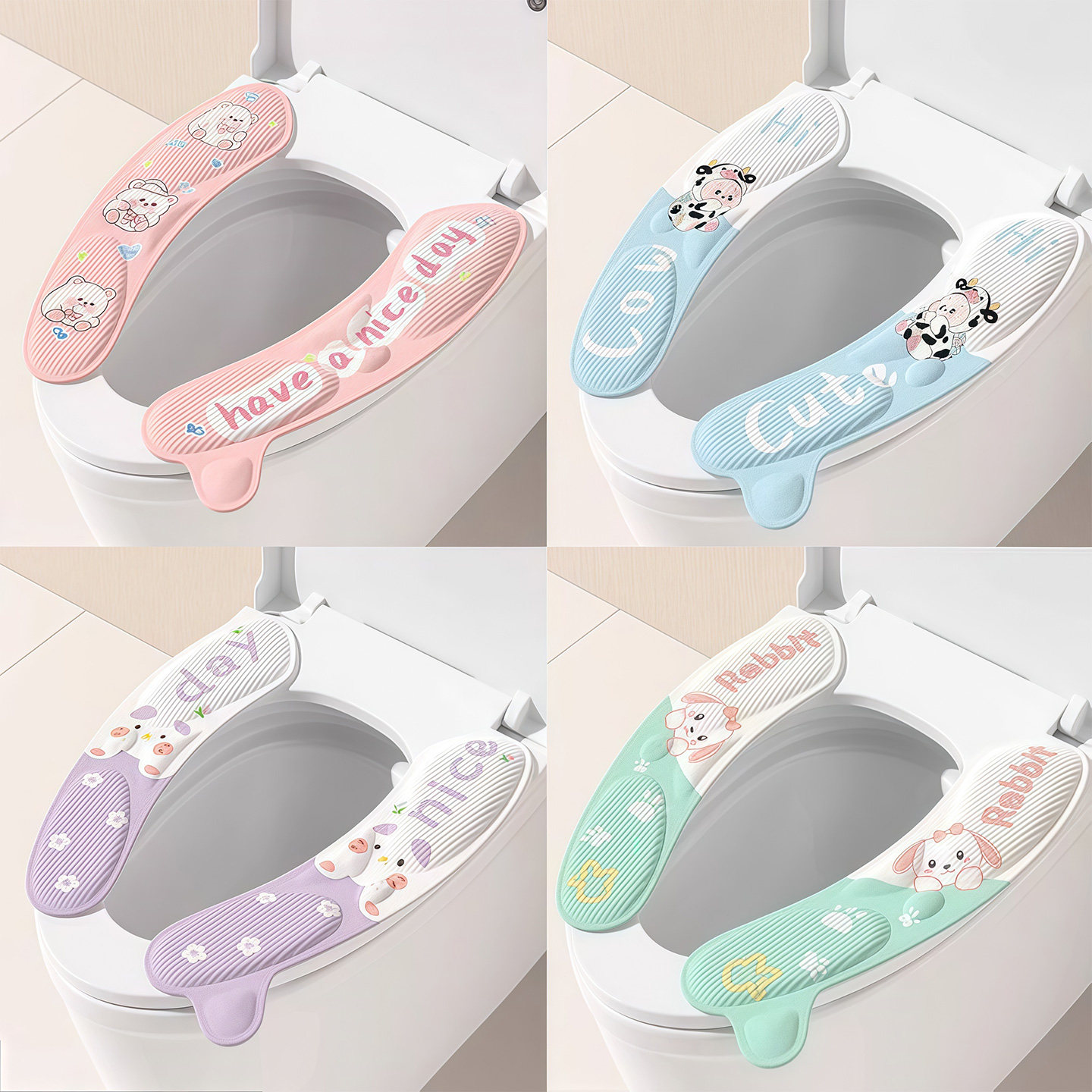 EVA马桶坐垫四季通用防水家用粘贴式新款厕所坐便器垫圈马桶垫子,淘宝优惠券,粉丝福利购,淘宝优惠卷