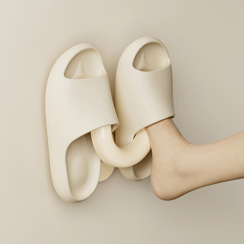 吸盘拖鞋架浴室专用免打孔壁挂式鞋架卫生间沥水架收纳挂钩置物架 - 图1