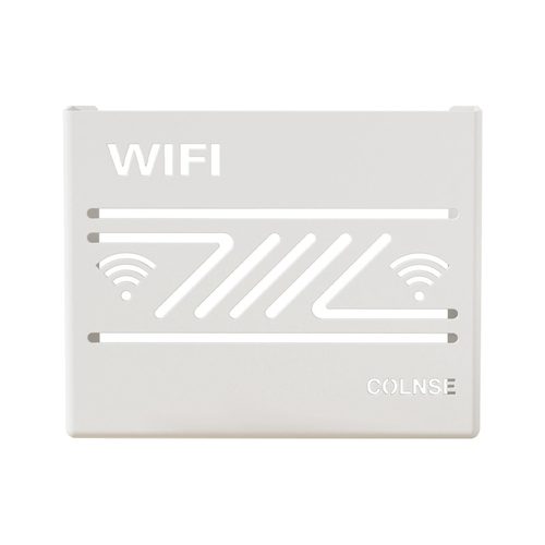 路由器收纳盒免打孔壁挂式墙上挂架神器wifi光猫电视机顶盒置物架 - 图3