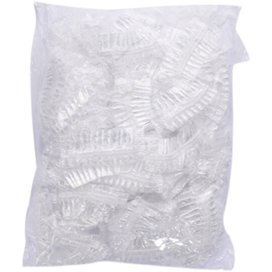 100 pieces disposable earmuffs for bathing and waterproof