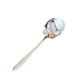 Stainless steel spoon long handle large public dining spoon