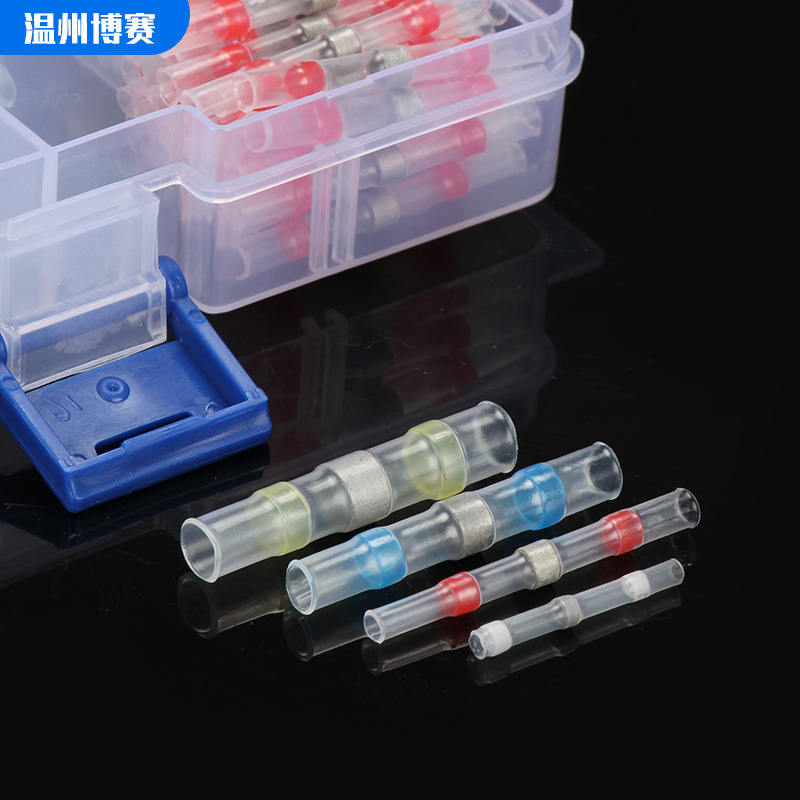 接线神器免压焊锡环热缩管防水接线端子快速焊接电线接头并线管子