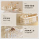 Bathroom storage rack without punching wall-mounted storage basket