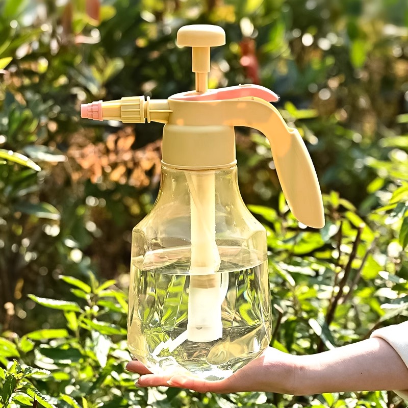 喷壶浇花专用家用淋花壶气压式浇水小型喷雾器瓶消毒液酒精喷水壶-图1