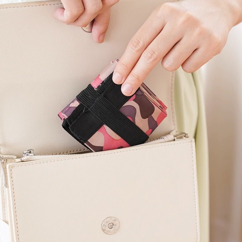 折叠购物袋便携超轻环保袋收纳袋超市大容量防水买菜包手提布袋子,淘宝优惠券,粉丝福利购,淘宝优惠卷