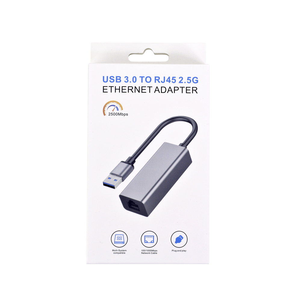 新款2.5G网卡 2500mbps网卡 RTL8156B type c网卡USB 高速以太网 - 图3