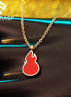 新年红葫芦项链女吉祥寓意不掉色