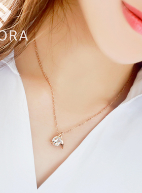 高级感时尚钛钢项链不掉色爆款