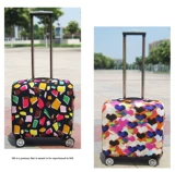 Чемодан, эластичный защитный чехол, водонепроницаемый квадратный пылезащитный контейнер, 20 дюймов