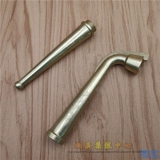 Портативная старомодная металлическая курительная трубка для пожилых людей