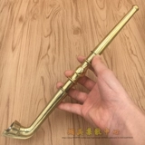 Мужская медная старомодная съемная латунная металлическая курительная трубка