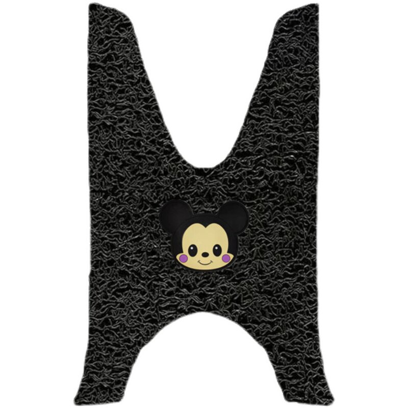 适用于铃木豪爵vf100e脚垫摩托车专用丝圈脚垫防水防滑 hj100t-8c - 图3