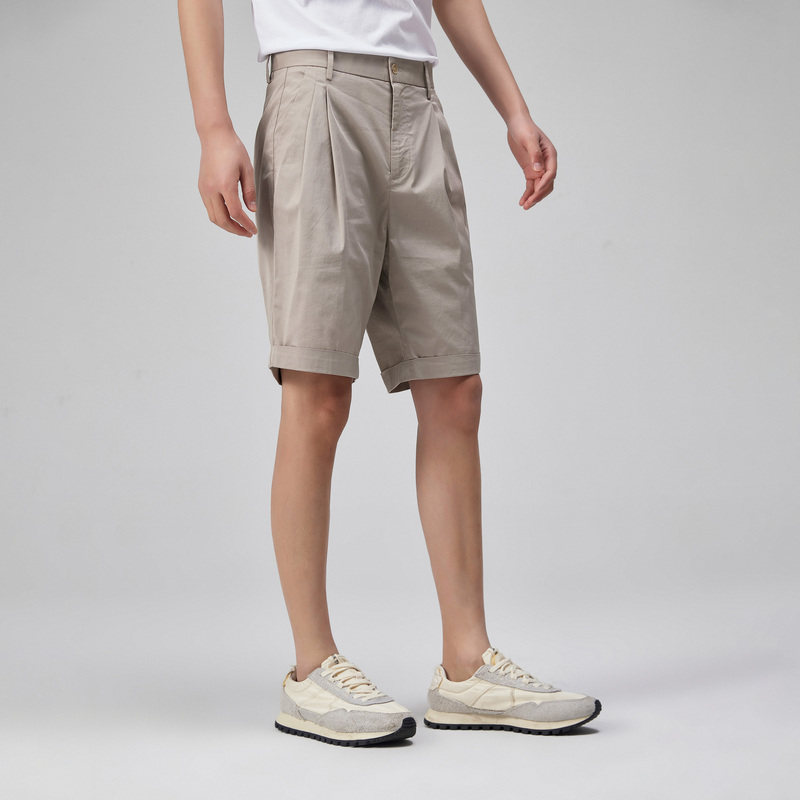 BONI/堡尼春夏新品短裤男士五分裤时尚工装裤纯色休闲裤KL336201B,淘宝优惠券,粉丝福利购,淘宝优惠卷