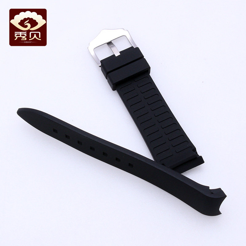 秀贝弧口弧头卡西欧西铁城手表带 秀贝配件