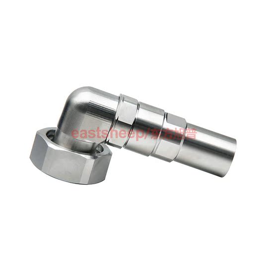 Connector L29/DIN right angle elbow