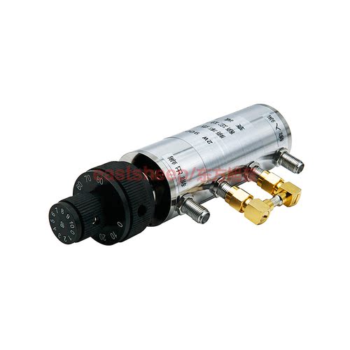 东方旭普 2W转鼓可调步进衰减器 双联旋钮式SMA母 0-30/60DB 0-6G - 图3