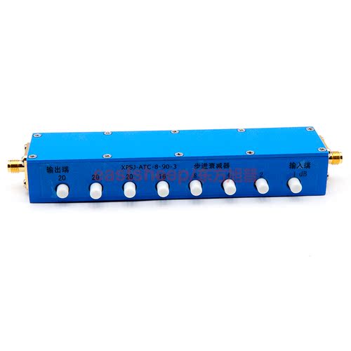 东方旭普 2W可调衰减器SMA-KK SMA步进式按键衰减器 0-90dB DC-3G - 图1