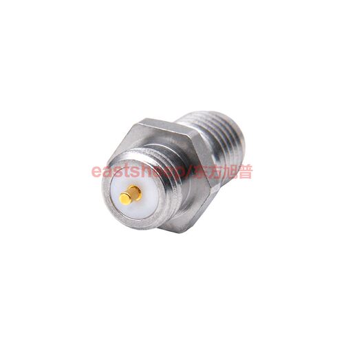 东方旭普 不锈钢SMA微带连接器 SMA-KYD2G SMA母腔体机箱固定 18G - 图2