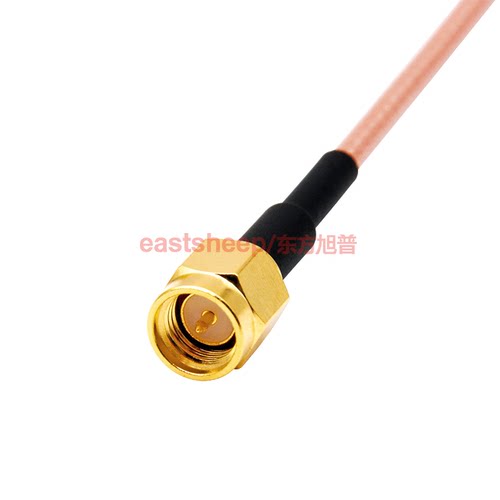 东方旭普 RG316射频连接线 BNC公头转SMA公Q9示波器线SMA/BNC-JJ - 图1
