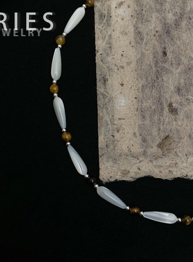 S925纯银锁骨链女生轻奢质感项链