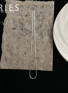 火象白羊座S925银蛇骨链男女百搭