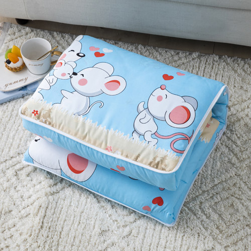 多功能抱枕被子两用办公室靠垫被汽车沙发折叠空调被送人礼品回礼 - 图1