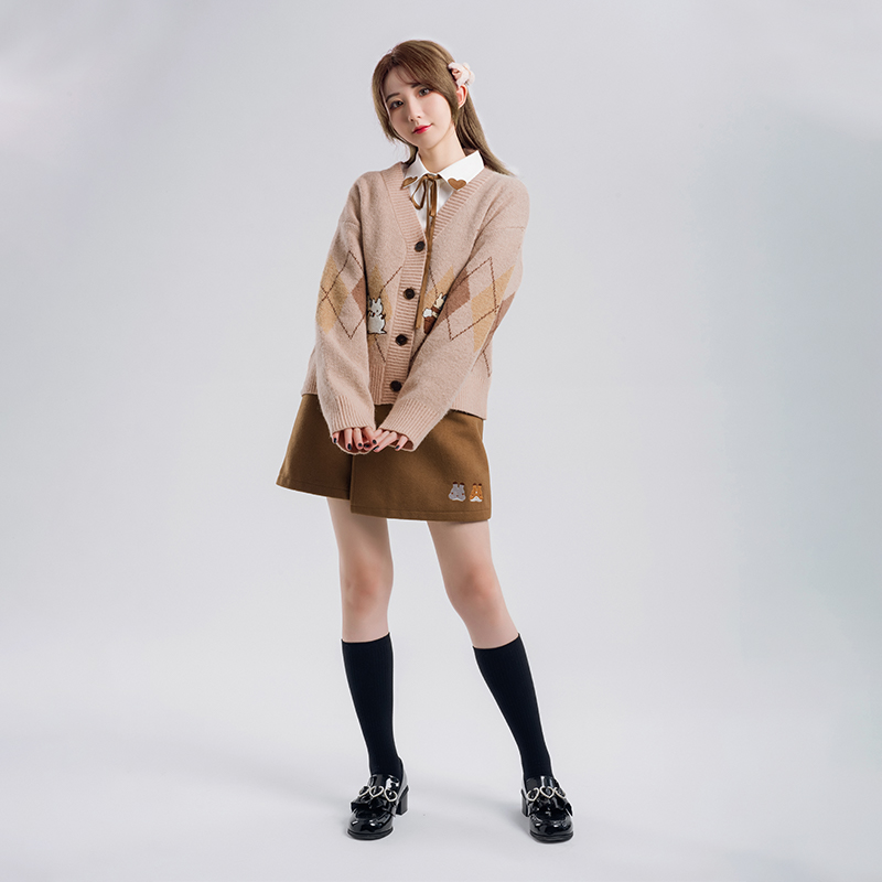 【GSC现货】提摩西小队兔子针织外套/衬衫/毛呢裙/毛绒发夹GSM - 图1