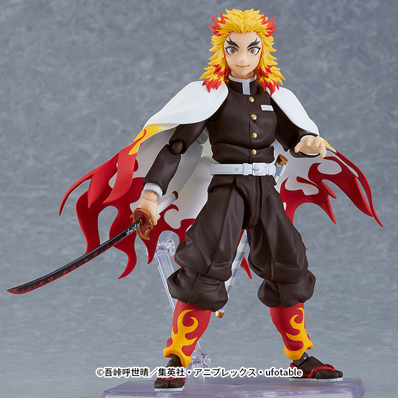 【GSC现货】figma 炼狱杏寿郎 鬼灭之刃 手办模玩周边