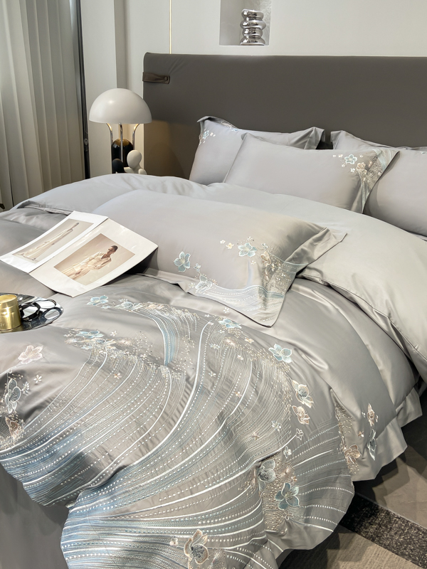 高端新疆长绒棉四件套100纯棉全棉小清新刺绣花被套床笠床上用品4,淘宝优惠券,粉丝福利购,淘宝优惠卷