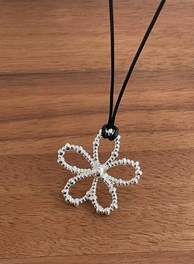 韩国博主同款复古小众设计感项链