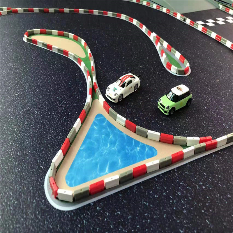 TURBO RACING 1/76迷你遥控车 大小号场景赛道 跑道垫 - 图2