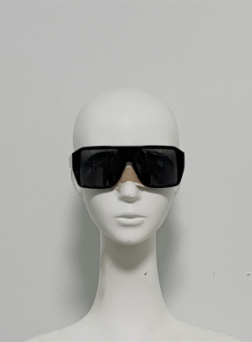 SRC125 意产进口定制板材太阳镜 超大方框修脸墨镜 26年新款 INS