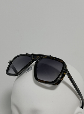 奢品PP SPP109 玳瑁框配枪黑圈渐进灰片 大框太阳镜 墨镜 超管网