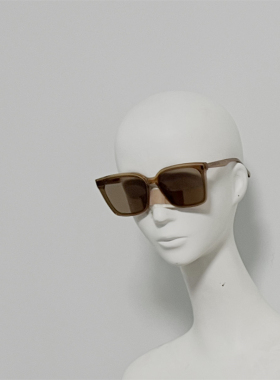 棒子A61 男女意产进口板材超大方框太阳镜 大框修款墨镜 小瑕处理