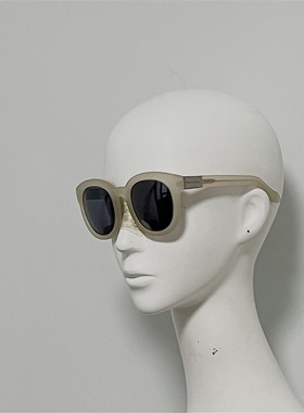 AN859 VW 土星 西太后超大框修脸太阳镜 意产定制花料板材墨镜INS