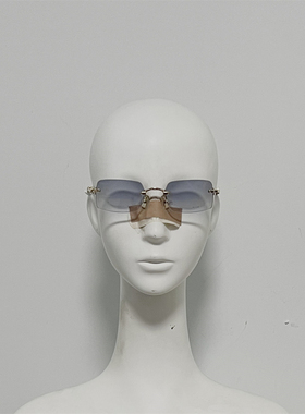 SMUB50 女式无框太阳镜 小框墨镜 变色镜片 26年新款 多色 INS