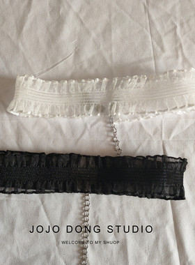 性感复古蕾丝项圈半透明弹力choker项链颈带女短款锁骨链甜美颈饰