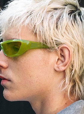 欧美朋克连体嘻哈墨镜男女高级感