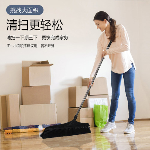 仓库硬毛软毛大扫把单个室外马路工厂环卫笤帚加大家用户外大扫帚 - 图2