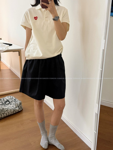 steta*t  搭各种长袖都洋气！简约百搭宽松休闲短裤女包邮 - 图3