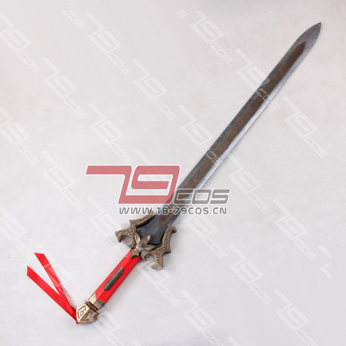 79COS真三国无双7刘备双股剑精品动漫游戏COSPLAY道具定做0759 - 图0