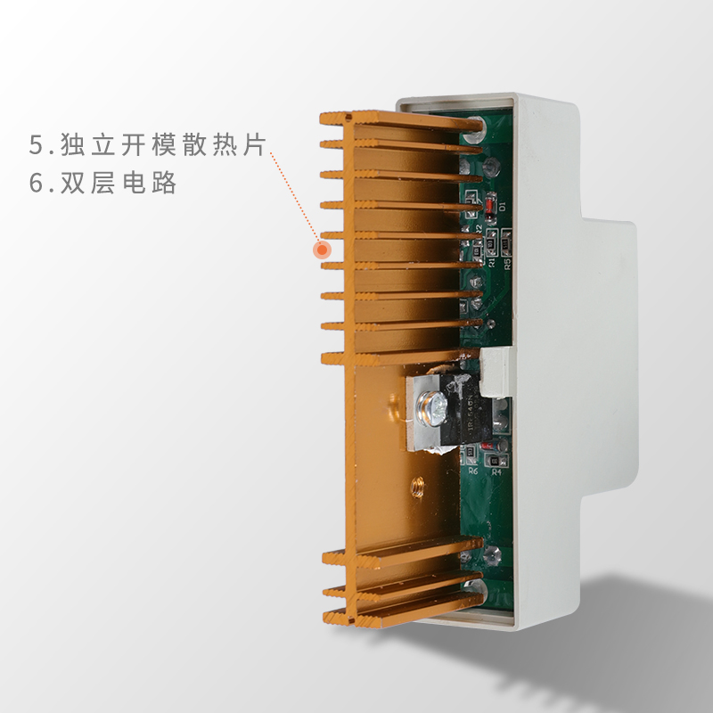 伍格WA1-05DD导轨固态继电器24v直流3A小型占用空间少