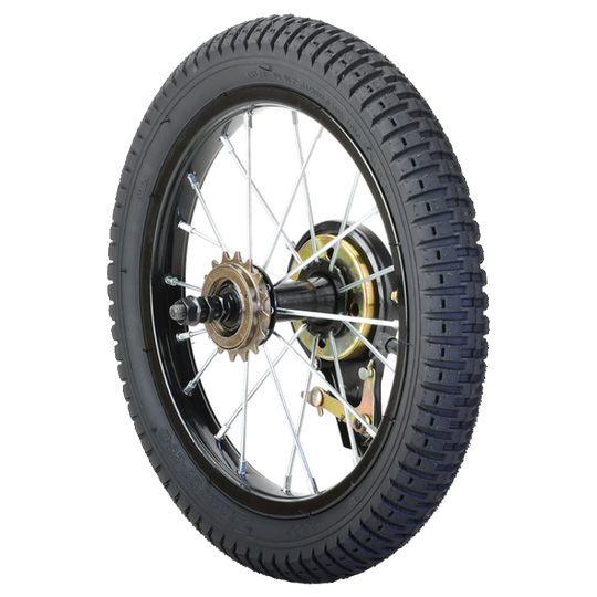 Children's bicycle wheel hub wheel set assembly