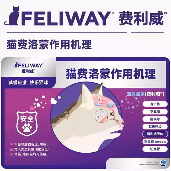 FELIWA pheromone spray soothes cats' mood, relieves stress and relieves multi-cat conflicts and fights