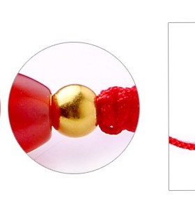 手链转运珠本命年红绳