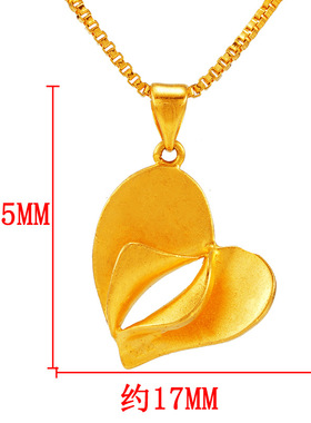 仿黄金孔雀开屏民族风饰品吊坠