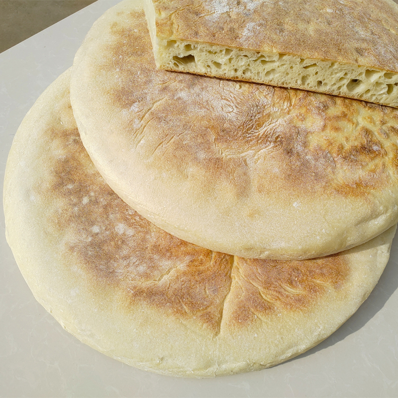 苏北宿迁徐州特产手工烙饼泗阳沭阳穿城大饼新鲜现做碱面老面头-图0