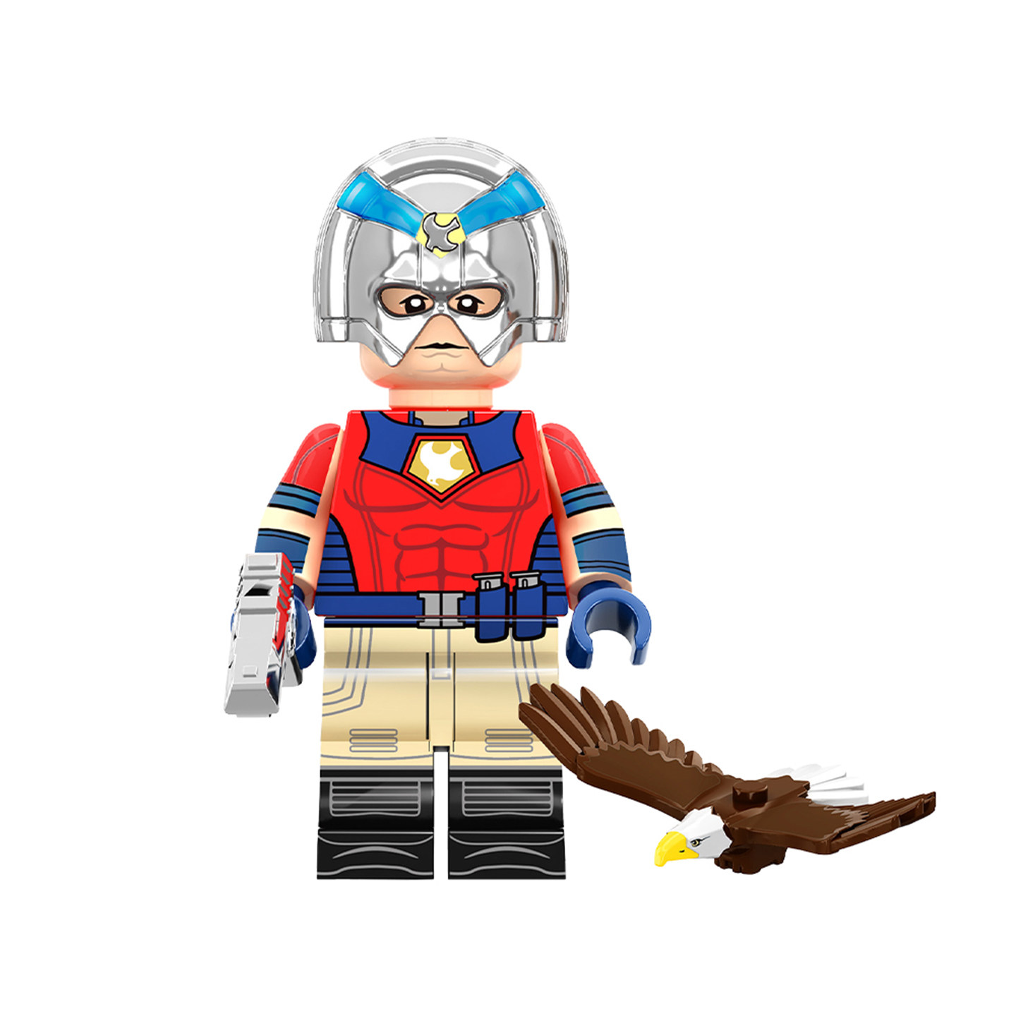 中国积木和平使者自杀小队义警超级英雄拼装益智儿童积木人仔玩具,淘宝优惠券,粉丝福利购,淘宝优惠卷