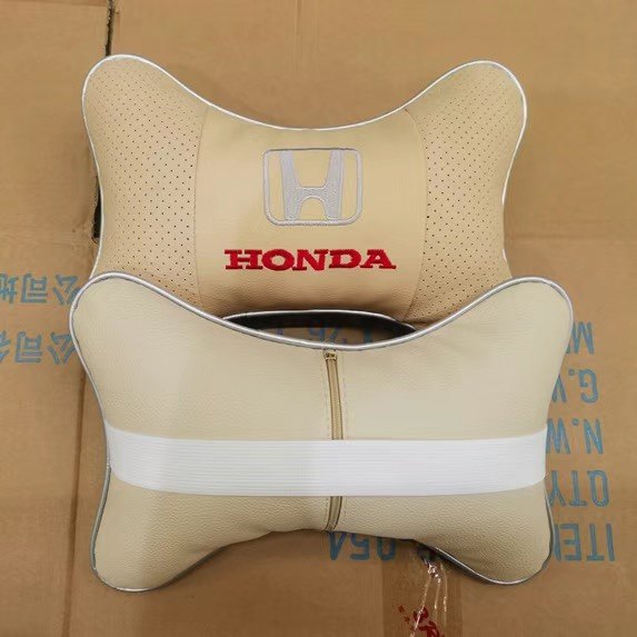 适用车载汽车车标头枕护颈枕车内用品本田抱枕靠垫四件套定做logo,淘宝优惠券,粉丝福利购,淘宝优惠卷