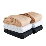 Детские черные леггинсы, бархатные штаны, демисезонные колготки, телесного цвета